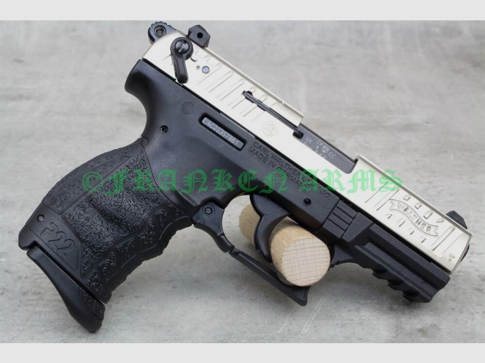 Walther P22Q 9mm P.A. Nickel