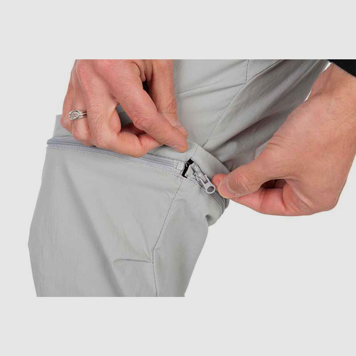 PANTS – FOX RAGE – RAGE ZIP OFF TROUSERS Grey, image 7 of 16