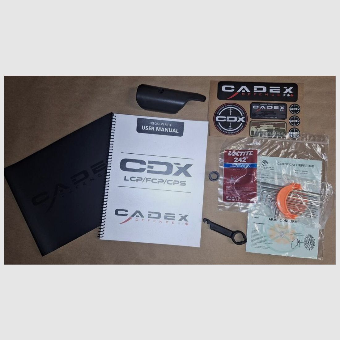 PROMO Repetierbüchse Cadex Defense CDX-R7 FCP Series Kal.: 6.5 Creedmoor, 24" Links Grau, Bild 2 von 13