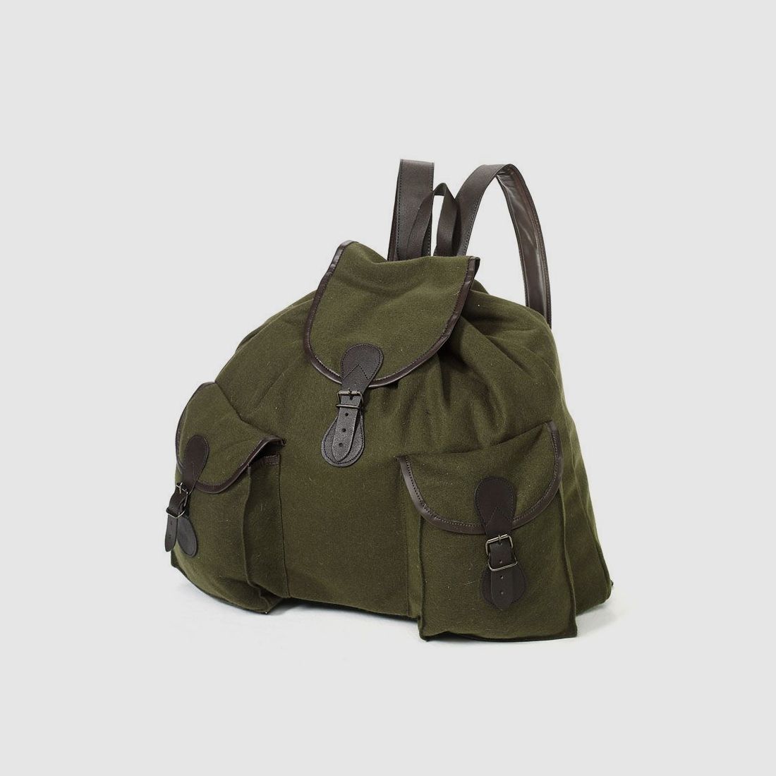 Hunting backpack loden-like fabric, image 2 of 2