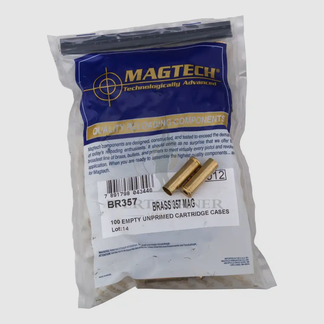 Magtech Hülsen .357 Magnum