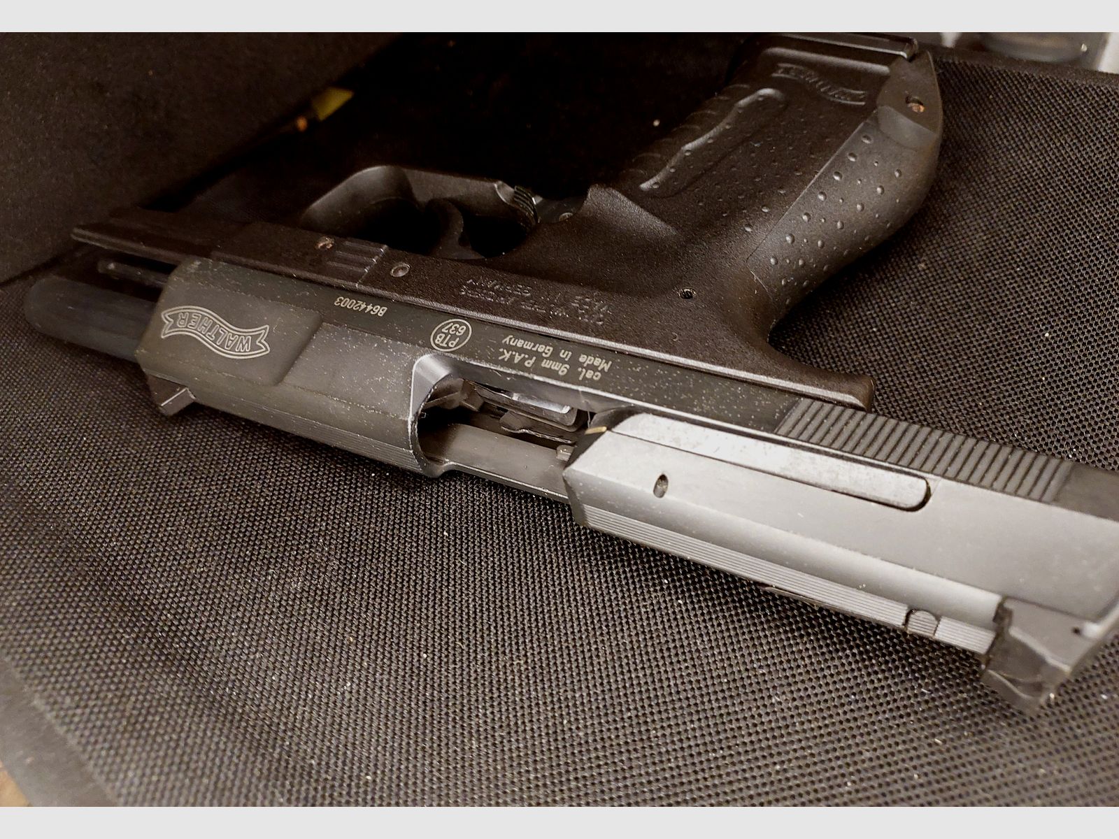 Walther P99 Schreckschuss Pistole 9mm P.A.K. (PTB 637)