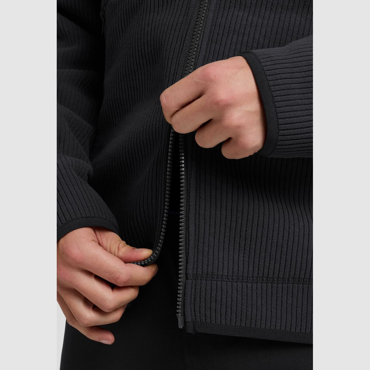 JACK WOLFSKIN Lake Ridge Jkt M Fleecejacke Herren Black