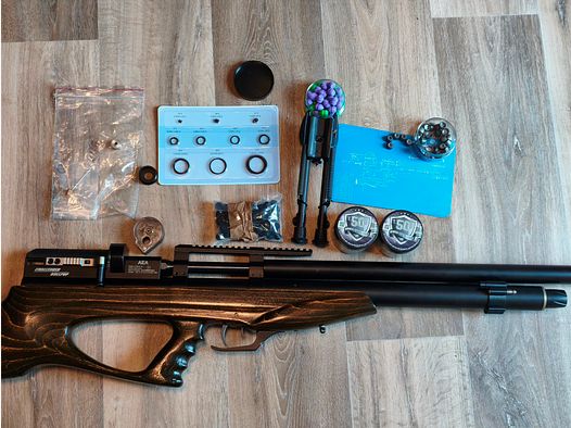 AEA Challenger Bullpup PCP carabine à air comprimé Set Top cal. 50 12,7 mm 600 j export