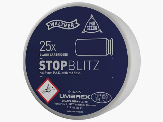 ProSecur Stop Blitz cal. 9 mm P.A.K. 25 Stück