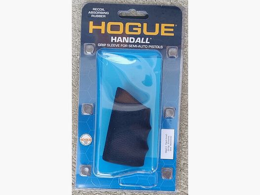 Hogue Handall Grip schwarz für halbautomatische Pistolen small