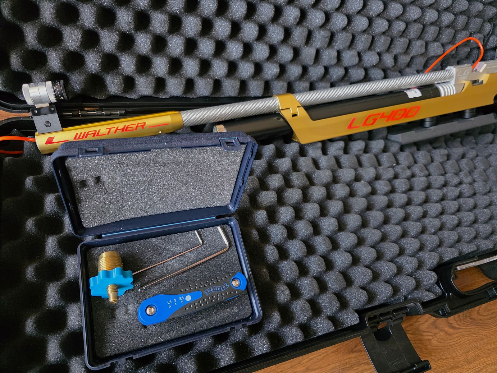 Walther LG400 Competition Meister Manufaktur Gold Limited Edition