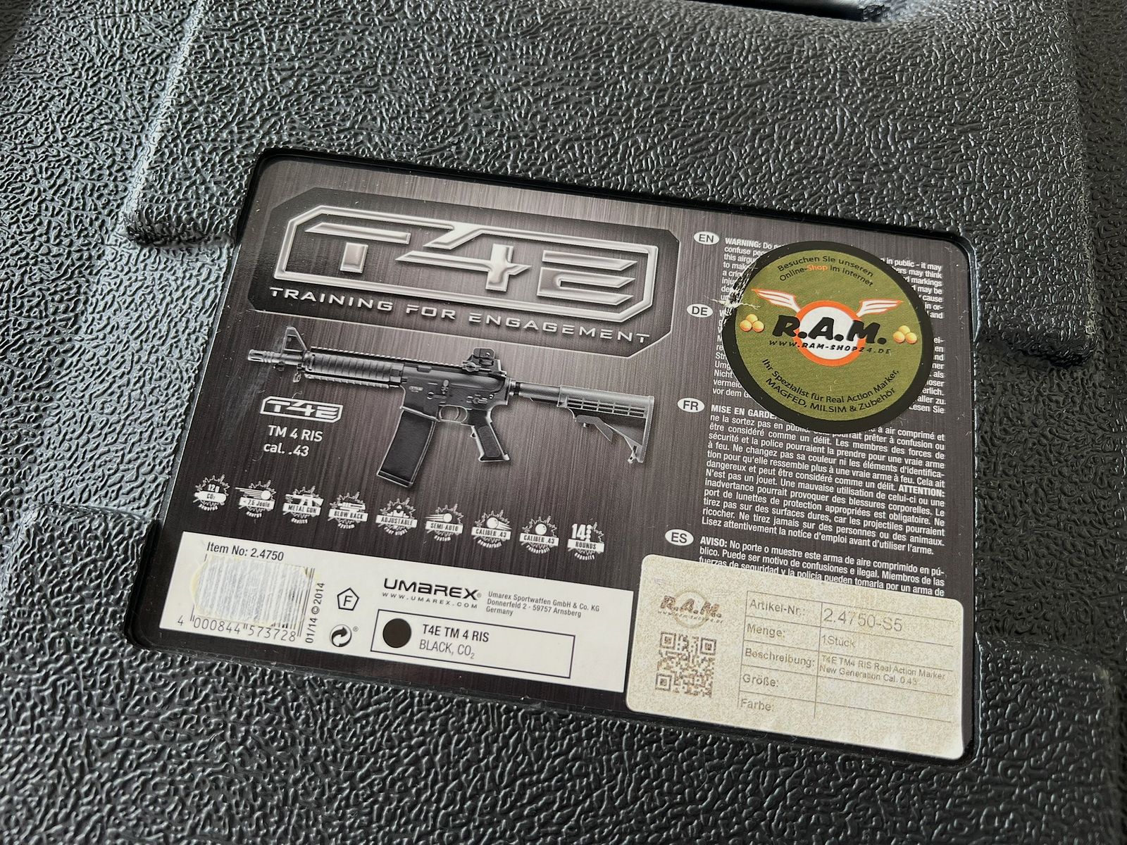 Umarex T4E TM 4 RIS cal. 43
