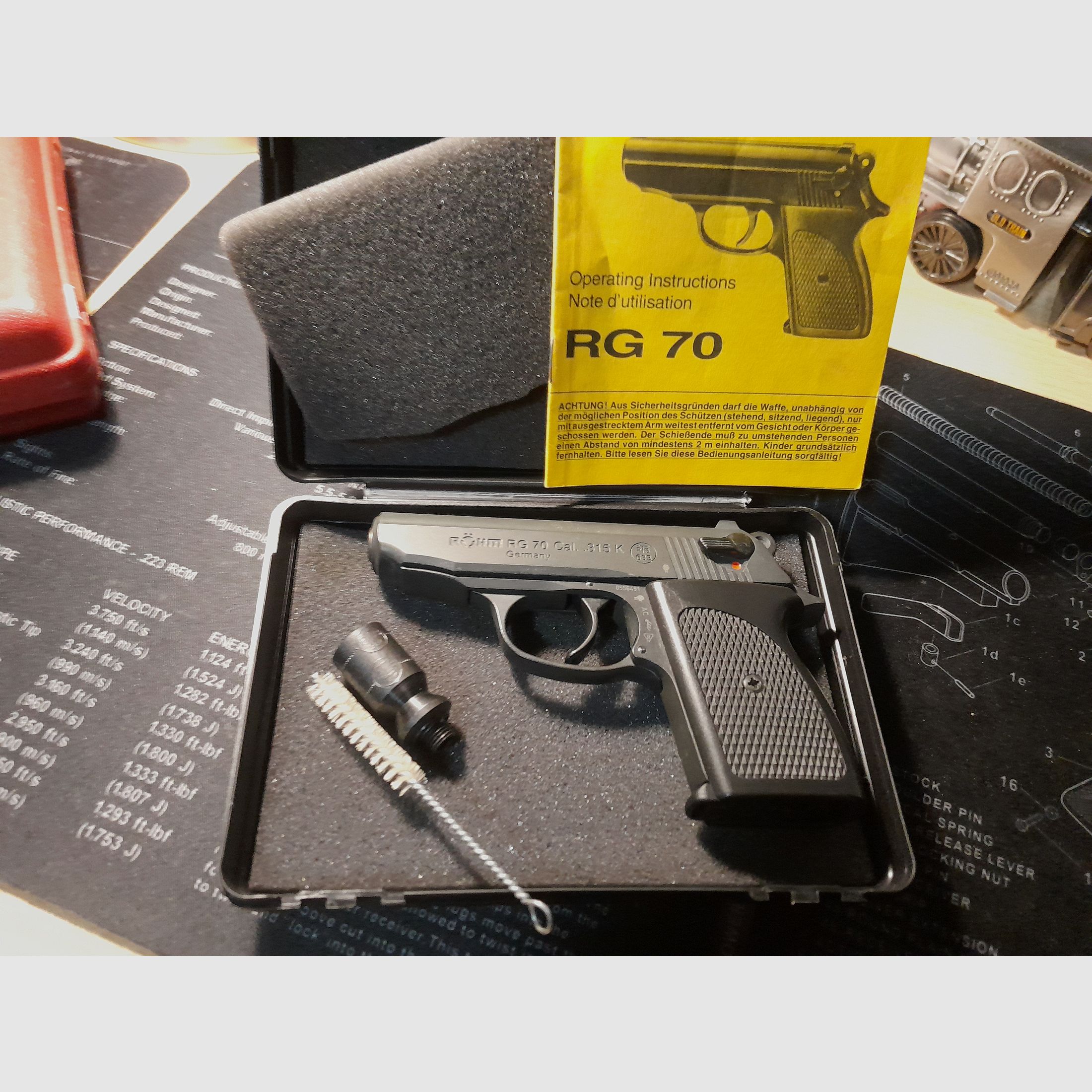 Röhm Rg 70 9mm pak Schreckschuss