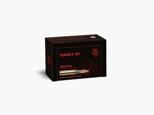 GECO TARGET 308WIN - 168GR HP