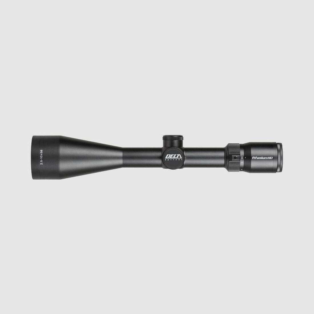 Delta Optical Zielfernrohr Titanium HD 2.5-10x56 HD Schwarz