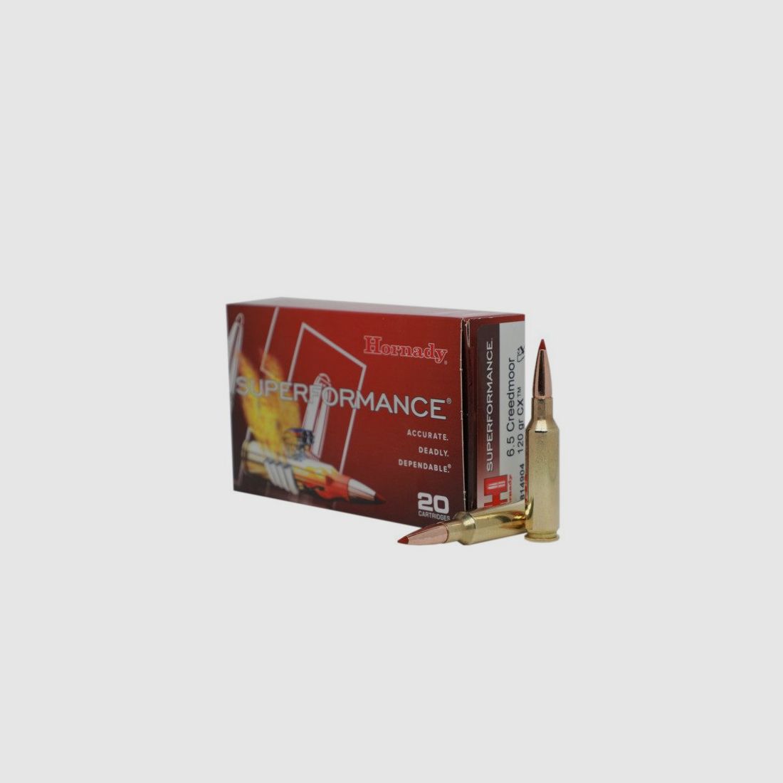 Hornady Superformance 120 gr. CX 6.5 Creedmoor - 20 pcs.