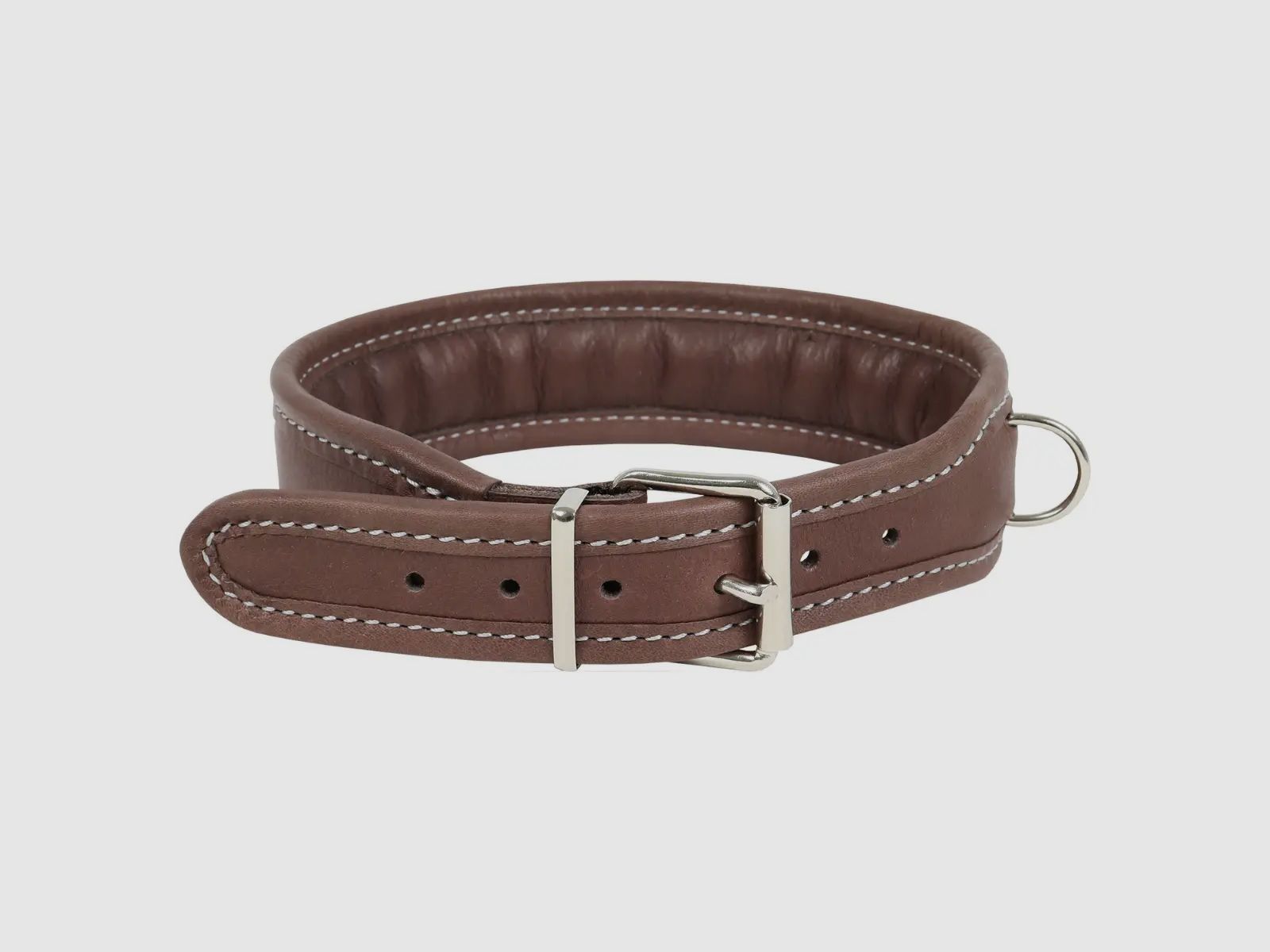 Collier AKAH Comfort en cuir olive