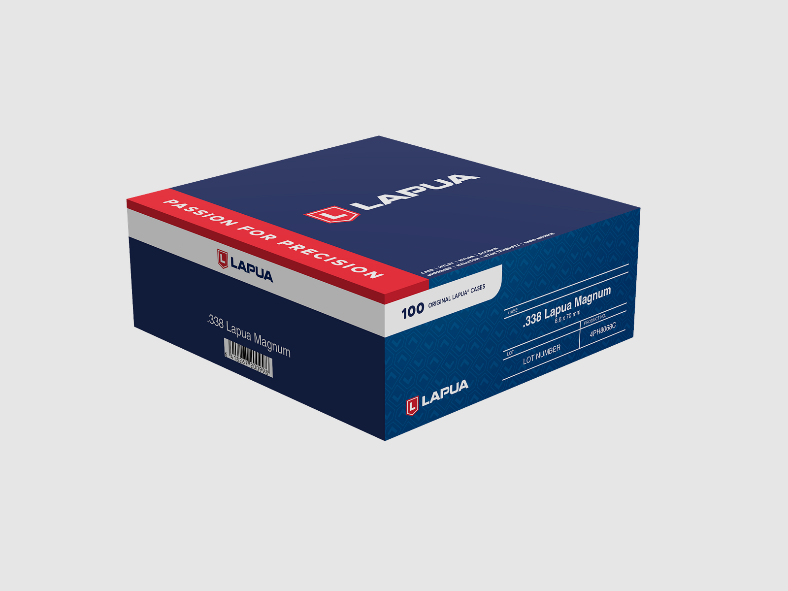 Lapua Hülsen .338 Lapua Magnum – 100er – #LPT04317