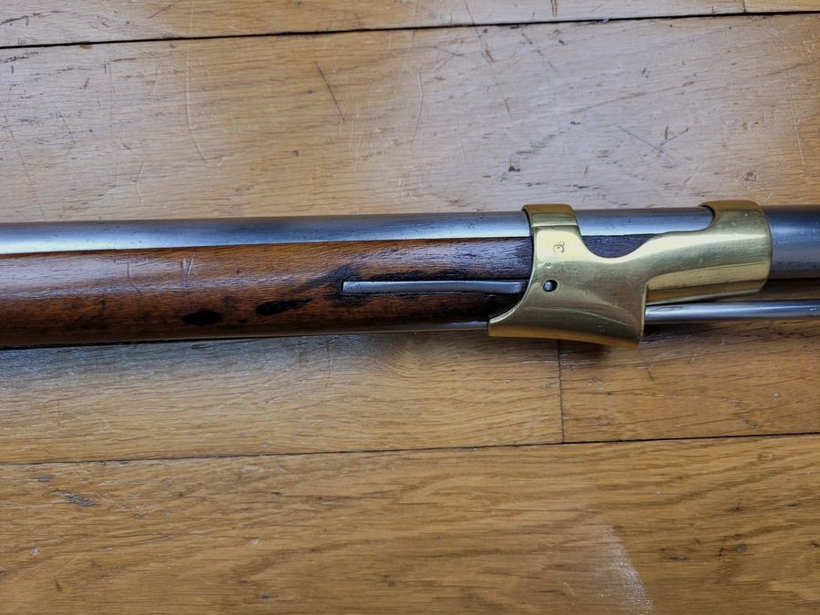 Sehr schöner Gendarmeriemusketon Modell 1842 (und nicht T oder Tbis) – Selten im Originalzustand als Modell 1842 – Königliche Manufaktur von Tulle 1846 – Homogen – Emblem – TBE+, Bild 8 von 30