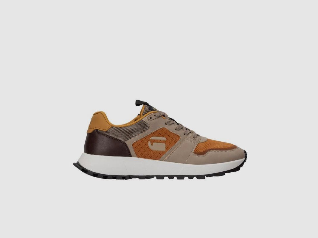 G-Star Herren Sneaker Theq Run Taupe/Orange