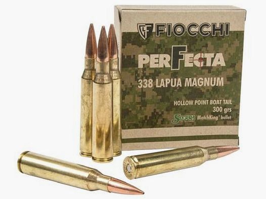 FIOCCHI CARICHE CAL 338 LAPUA MAG