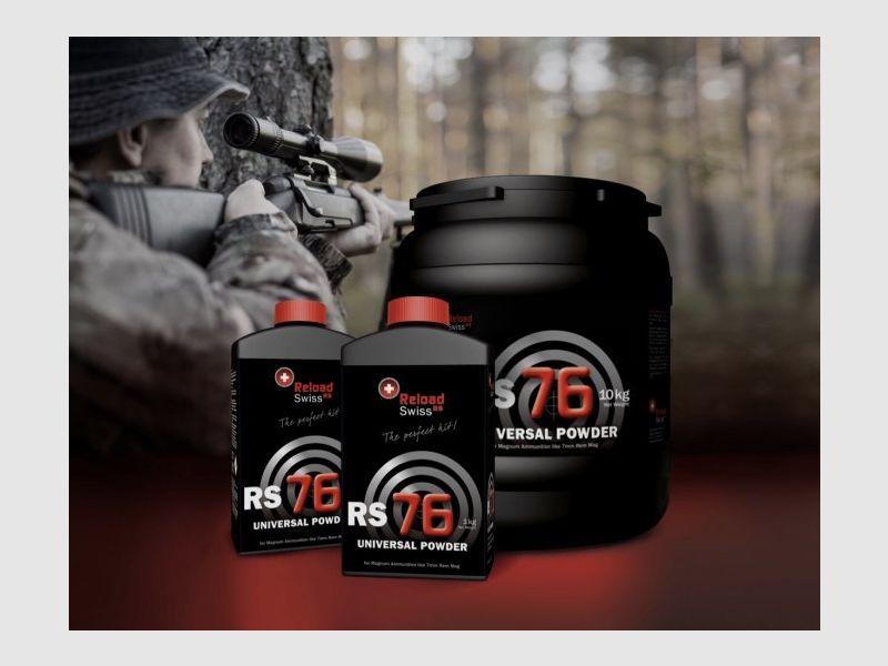 Nitropulver Reload Swiss RS76
