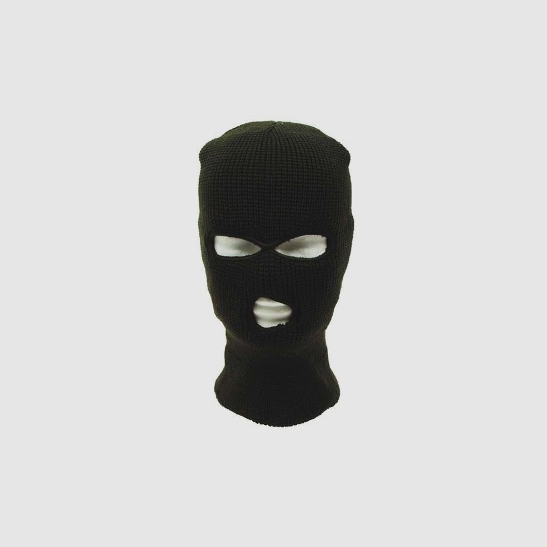 Balaclava 3 Loch, Acryl, oliv