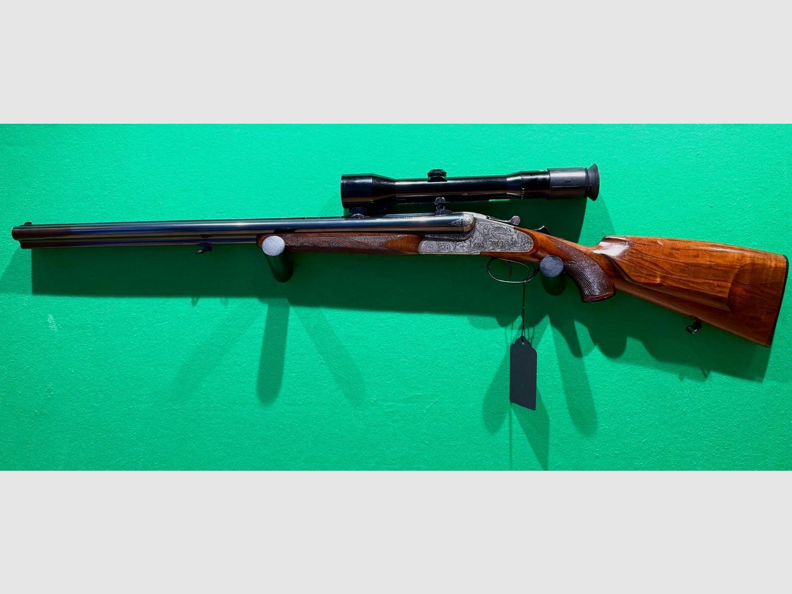 Heym Luxus Drilling 7x65R, 12/70 & .22Mag / Zeiss 1,5-6x42