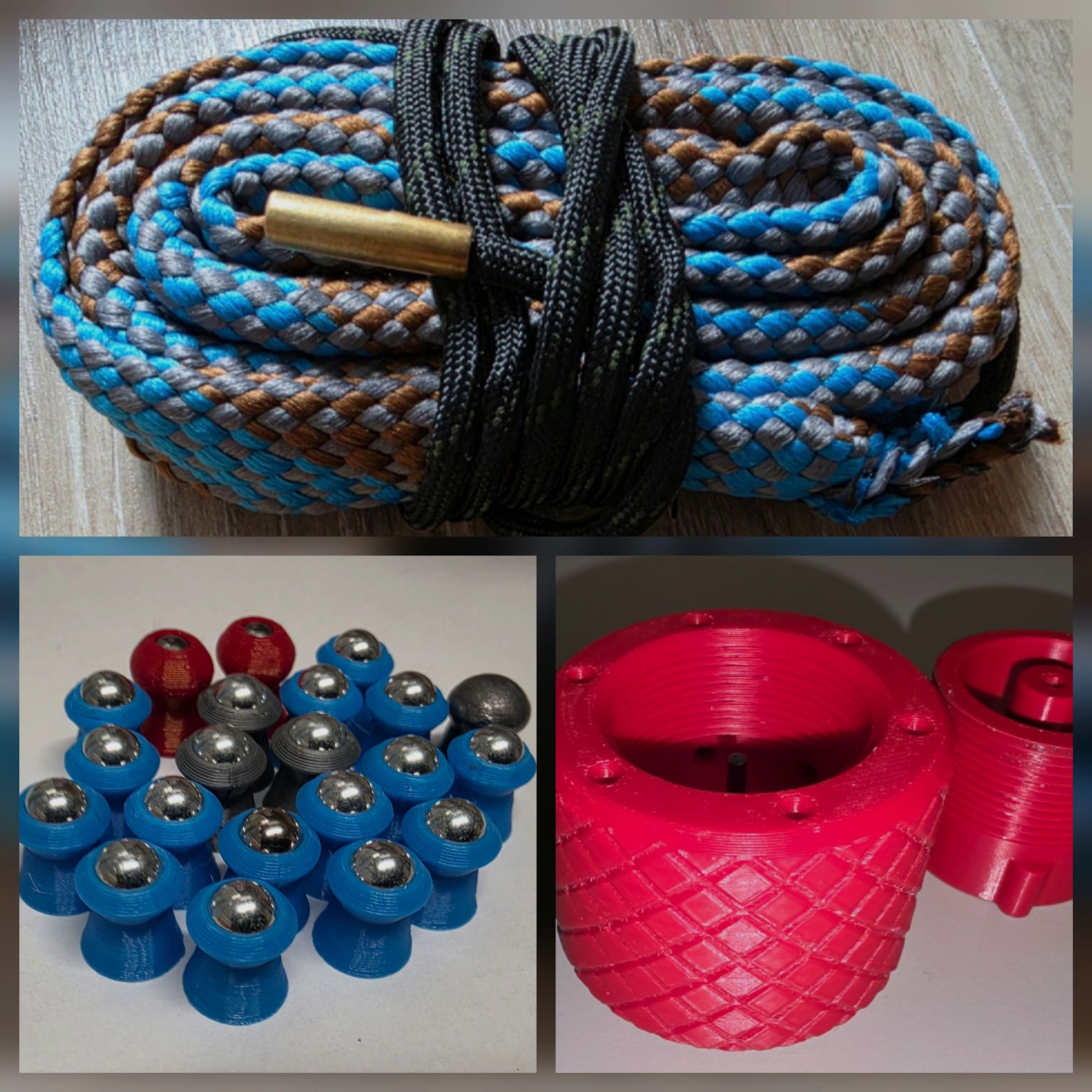 AEA HPmax MK2: Loopreinigingskoord 9mm/ .357+ Ontluchtingsgereedschap+ TPU Diabolos
