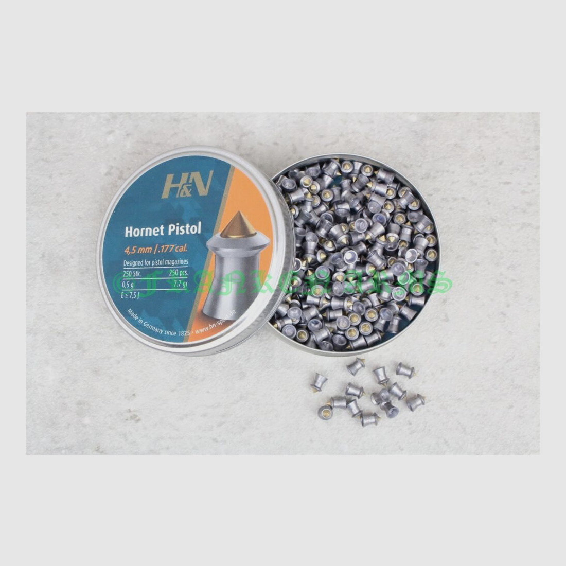 Pistola H&N Hornet 4,50 mm 250 piezas precios por cantidad
