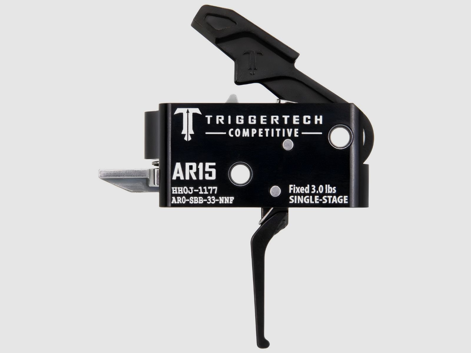 Triggertech – Disparador para AR15 – de una etapa – Competitive Flat – AR0-SBB-33-NNF, imagen 1 de 10