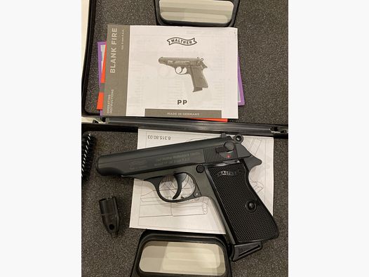 Walther blank firing pistol PP