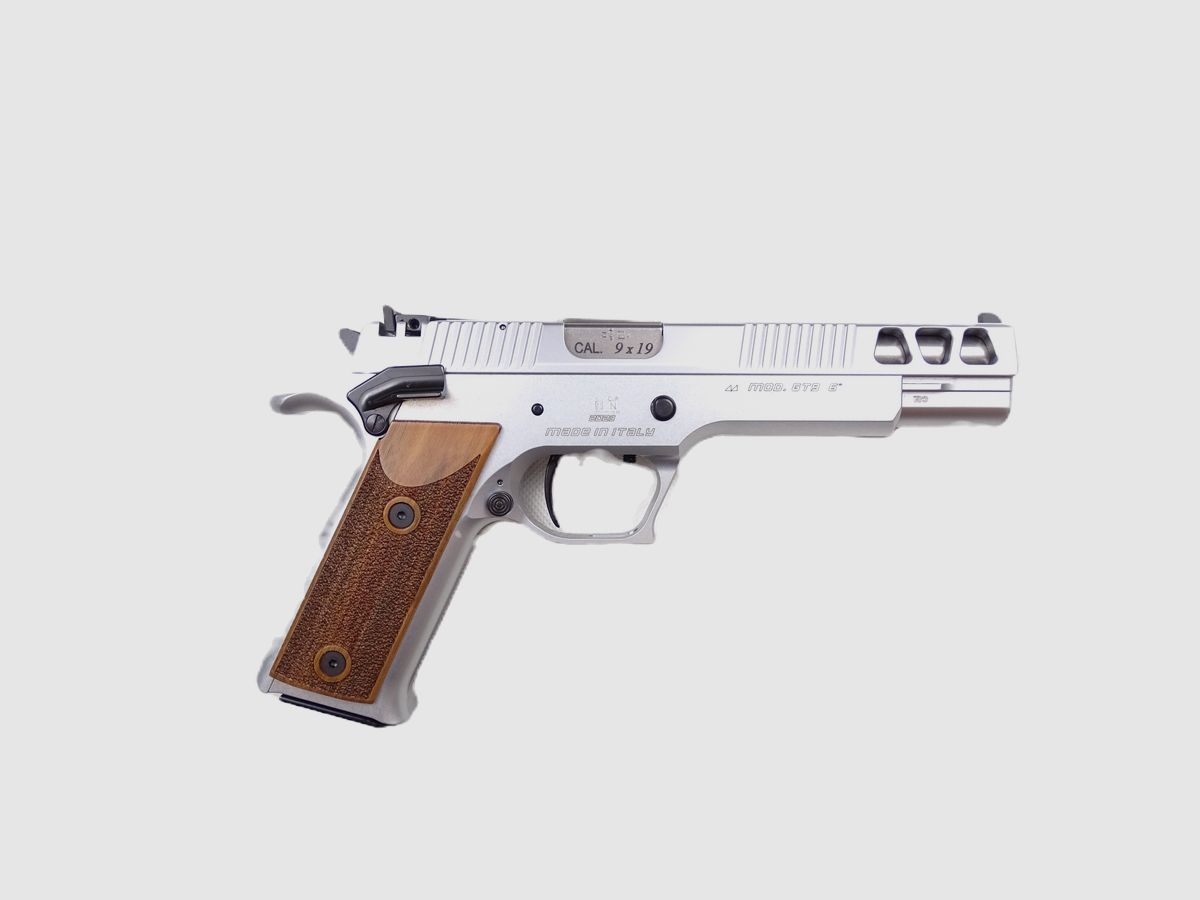 Pardini GT9 silber 6 Zoll Kaliber 9mm
