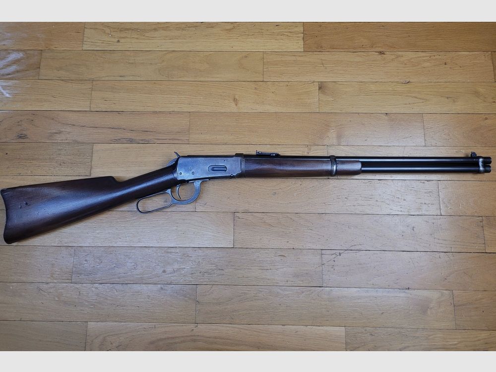 Außergewöhnliche Winchester 1894 Französische Armee genannt 94 AF - Kal. 30-30 - Äußerer Zustand und Mechanik einwandfrei - Traum-Collector - 100% konform mit der Bestellung von 15.000 Exemplaren aus September 1914 - Seltene Waffe in einem noch selteneren und musealen Zustand - TBE++, Bild 29 von 36
