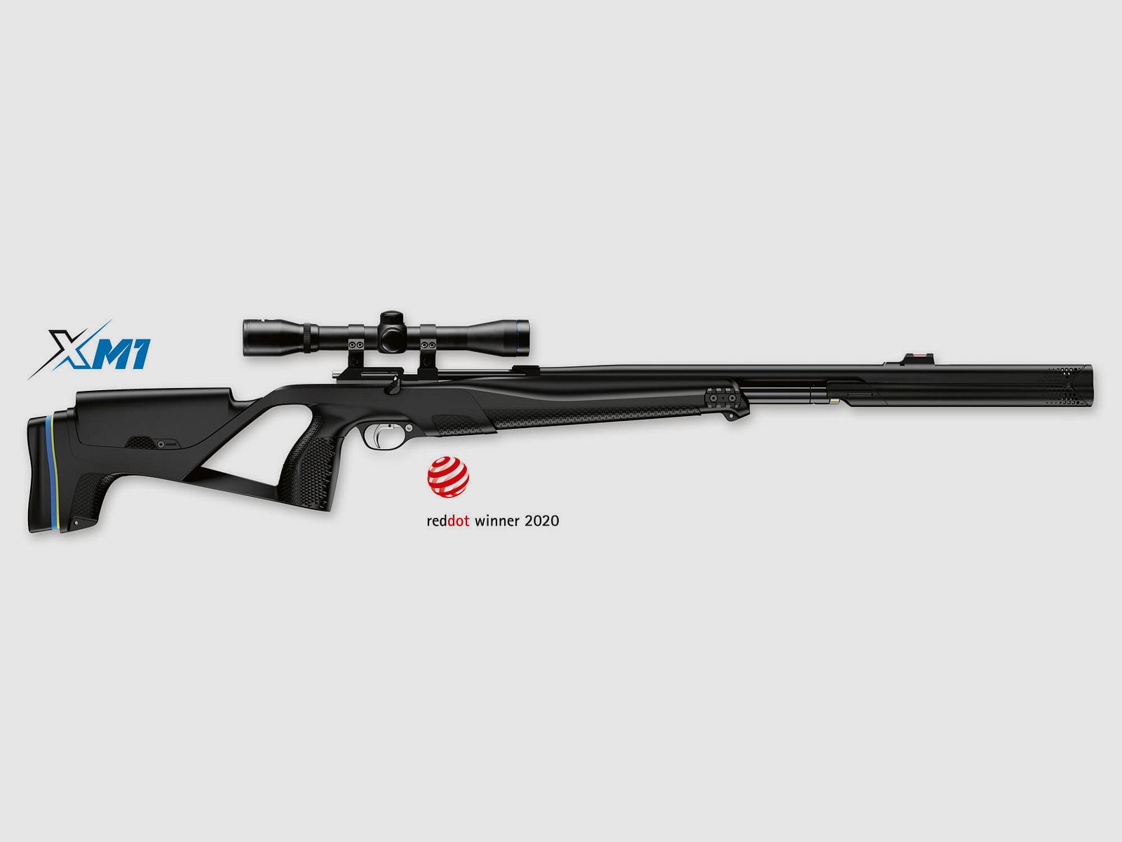 Stoeger XM1 S4 Suppressor Combo carabine à air précomprimé PCP 4,5 mm avec lunette 4x32