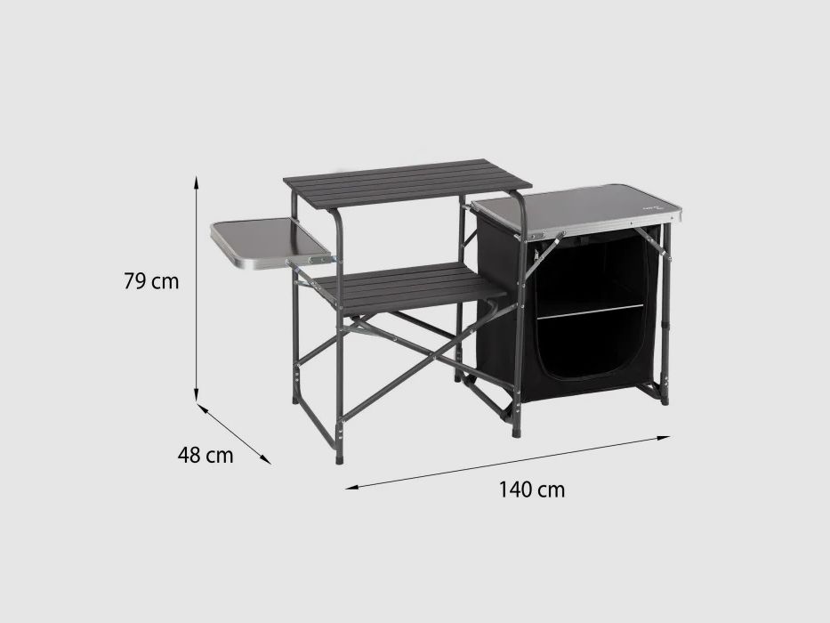 NC3040 Camping cupboard without windbreak Nils Camp