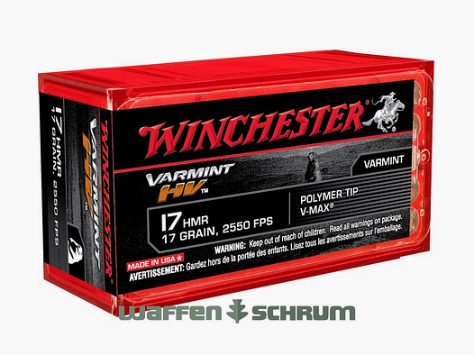 Winchester .17HMR Varmint HV 1,1g - 17gr
