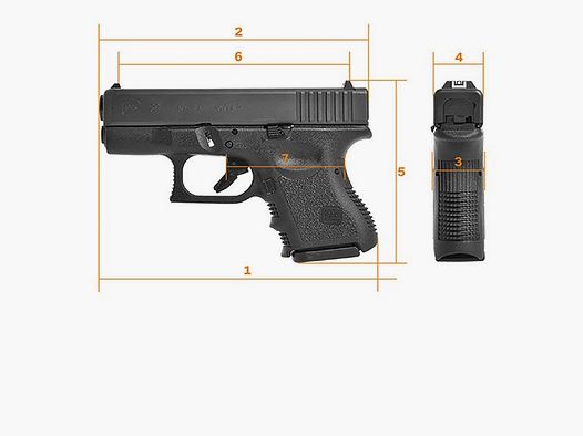 GLOCK 39 – Kal. .45 GAP