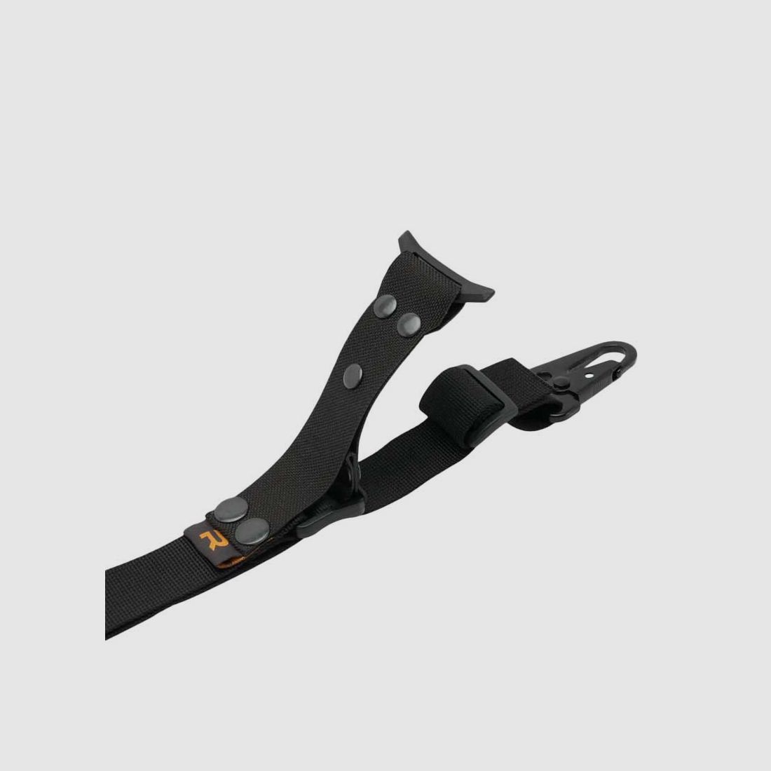 Elastischer Ein- bis Zweipunktgurt RAGNAROK FORSETI – Karabiner – Schwarz, Bild 4 von 5