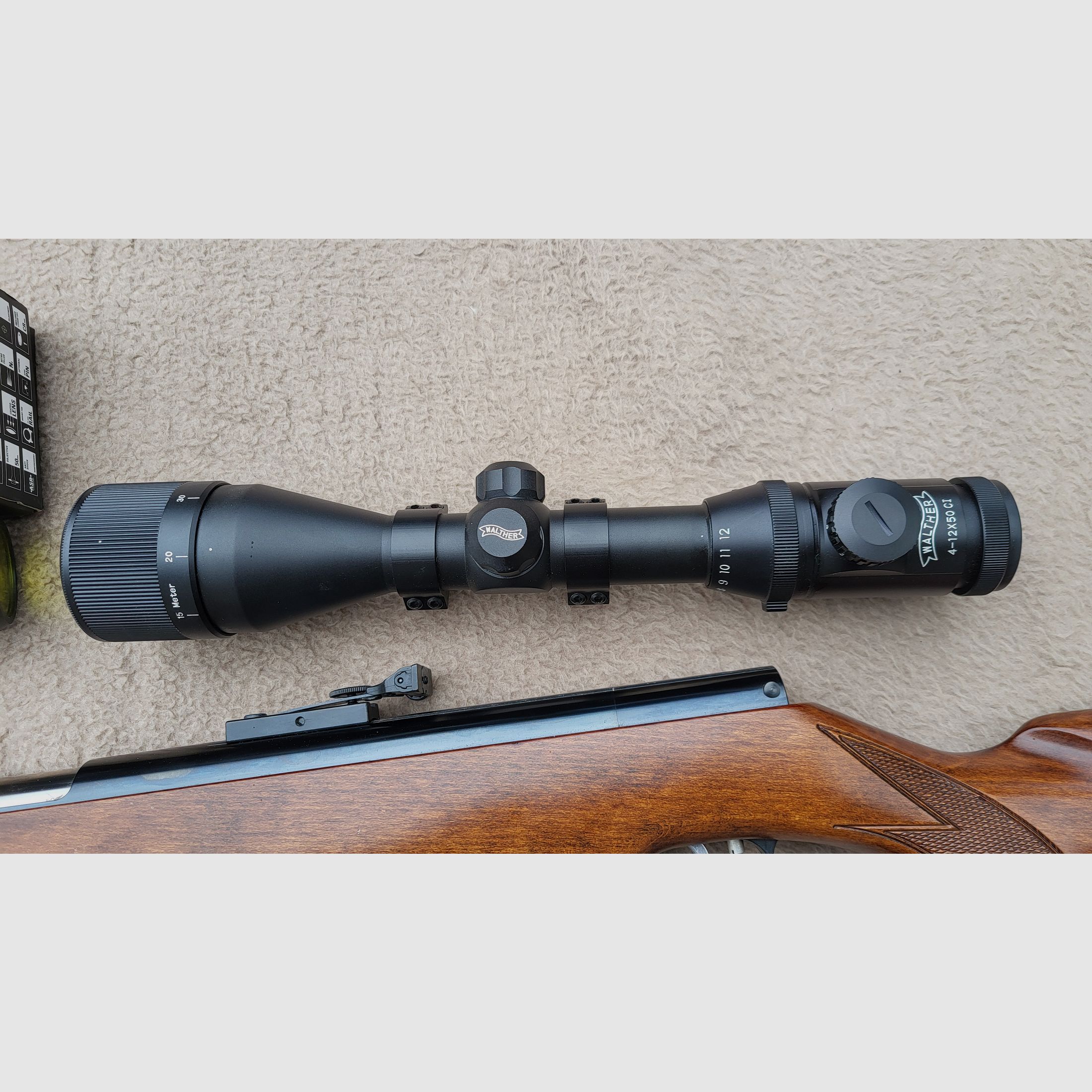  Luftgewehr HW 77 mit Zielfernglas 