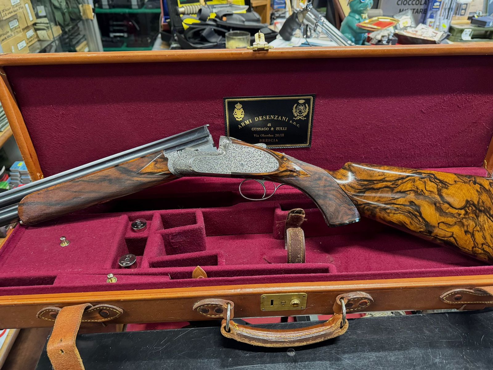 Bockdoppelflinte Extralusso Typ Boss Kaliber 12 Marke DESENZANI ARMI DI LUSSO, Bild 9 von 18
