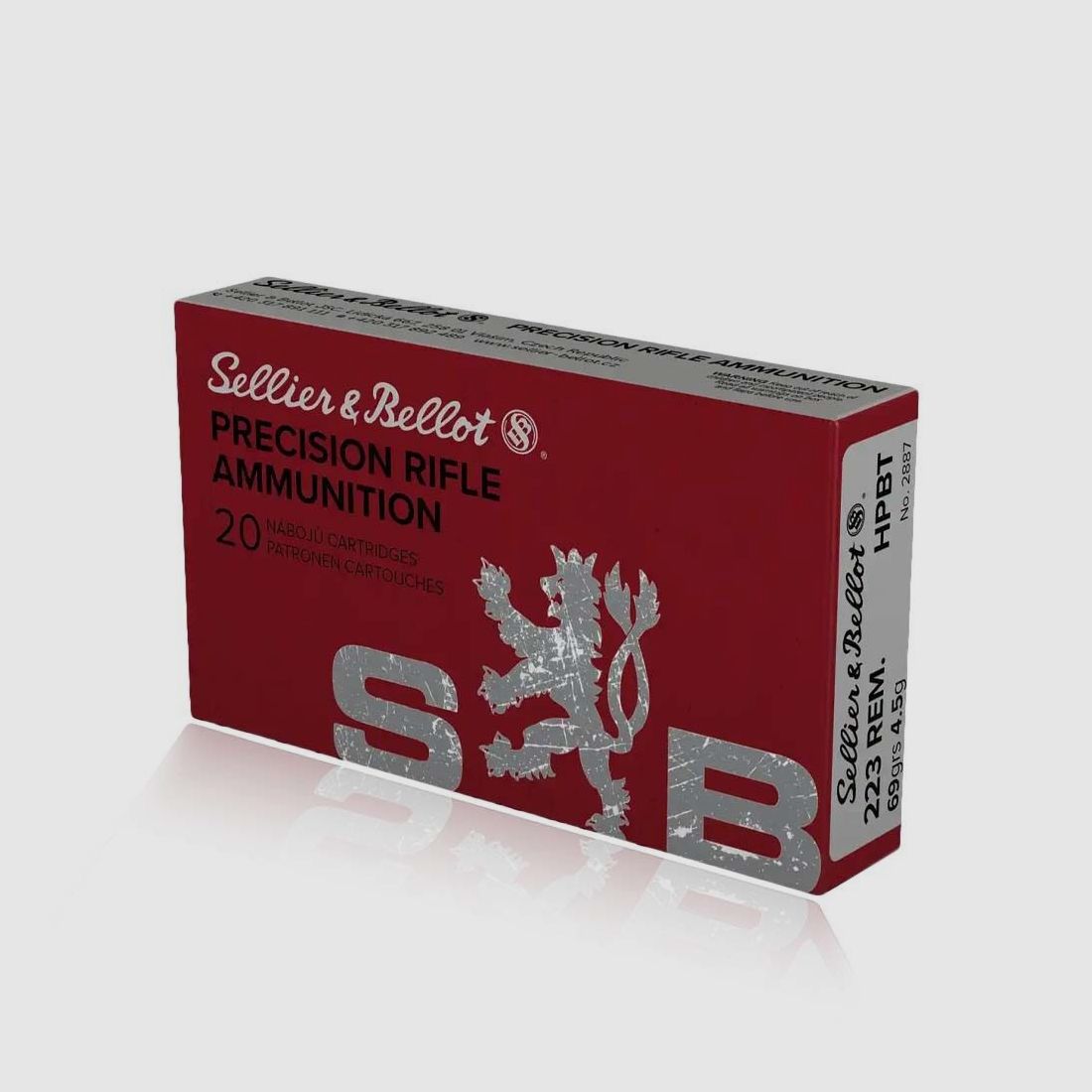Sellier & Bellot OTM HPBT 69grs 20St .223Rem