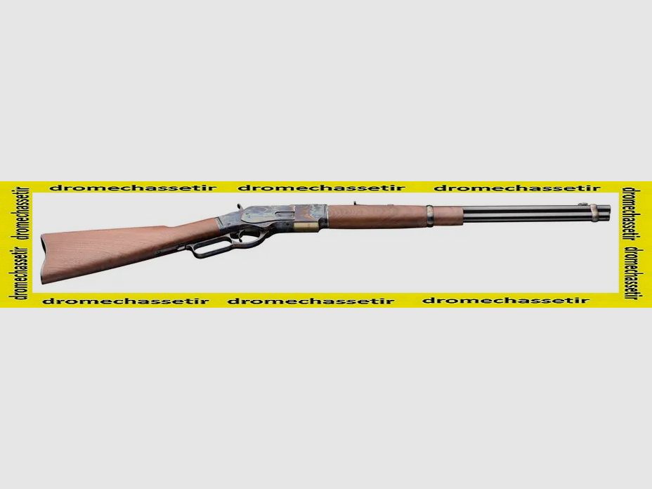 Onderhevelgeweer Winchester 1873 Short Rifle hoge kwaliteit kal. 45 Long Colt, afbeelding 3 van 6