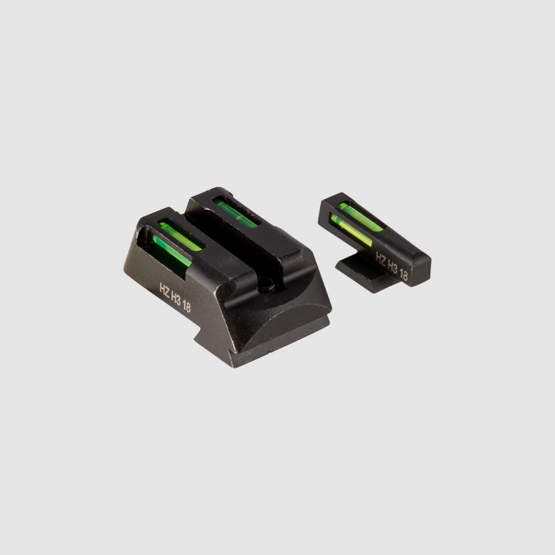 HIVIZ 1911 KIMBER FIXED (NOT MICRO) LIGHTWAVE H3 TRITIUM SIGHT SET, image 2 of 3