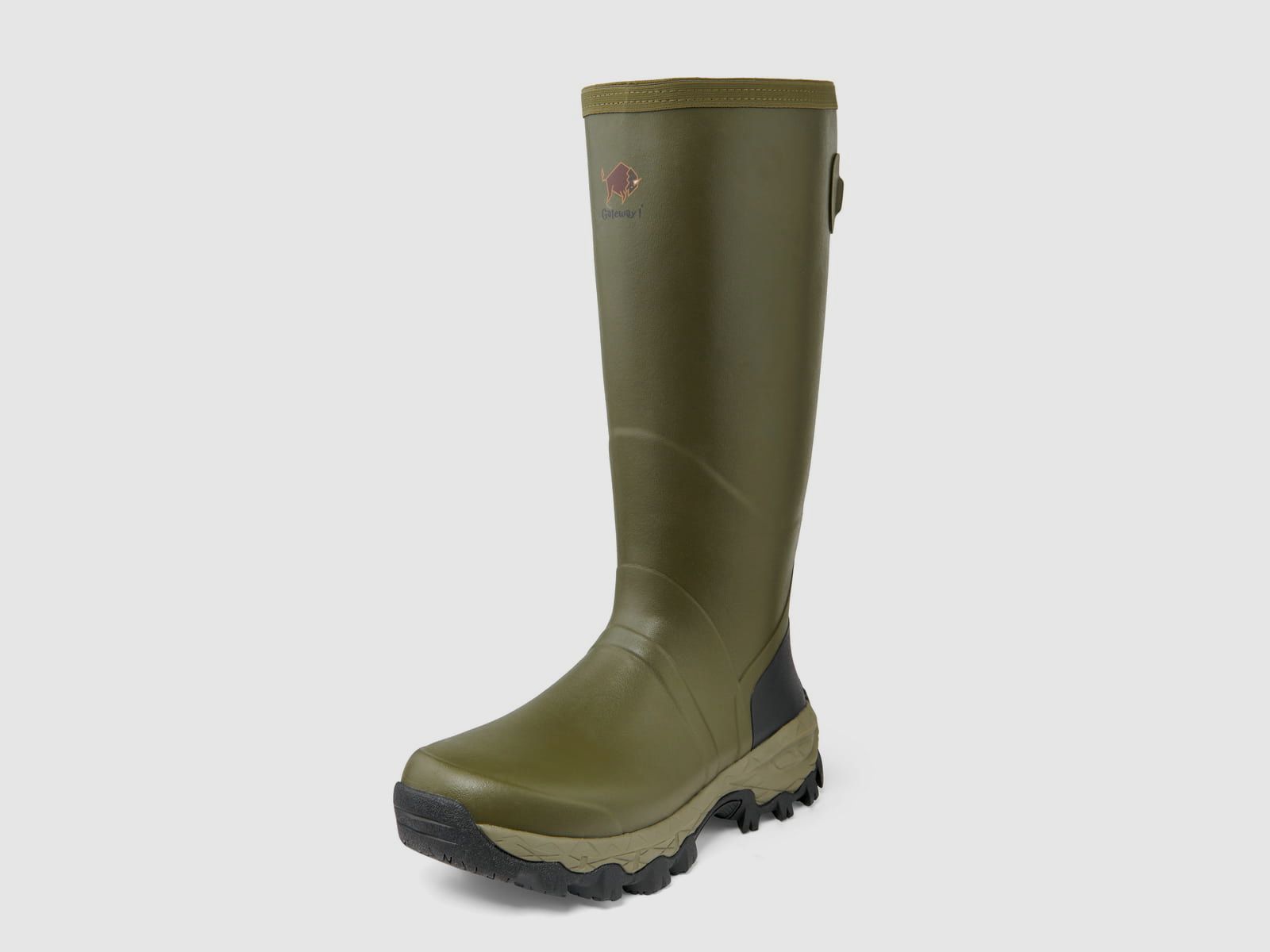 Woodstalker-Gummistiefel 18" Olive 45, Bild 2 von 6