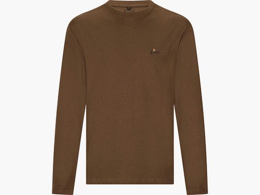 Langarmshirt Jonah Herren (Braun)