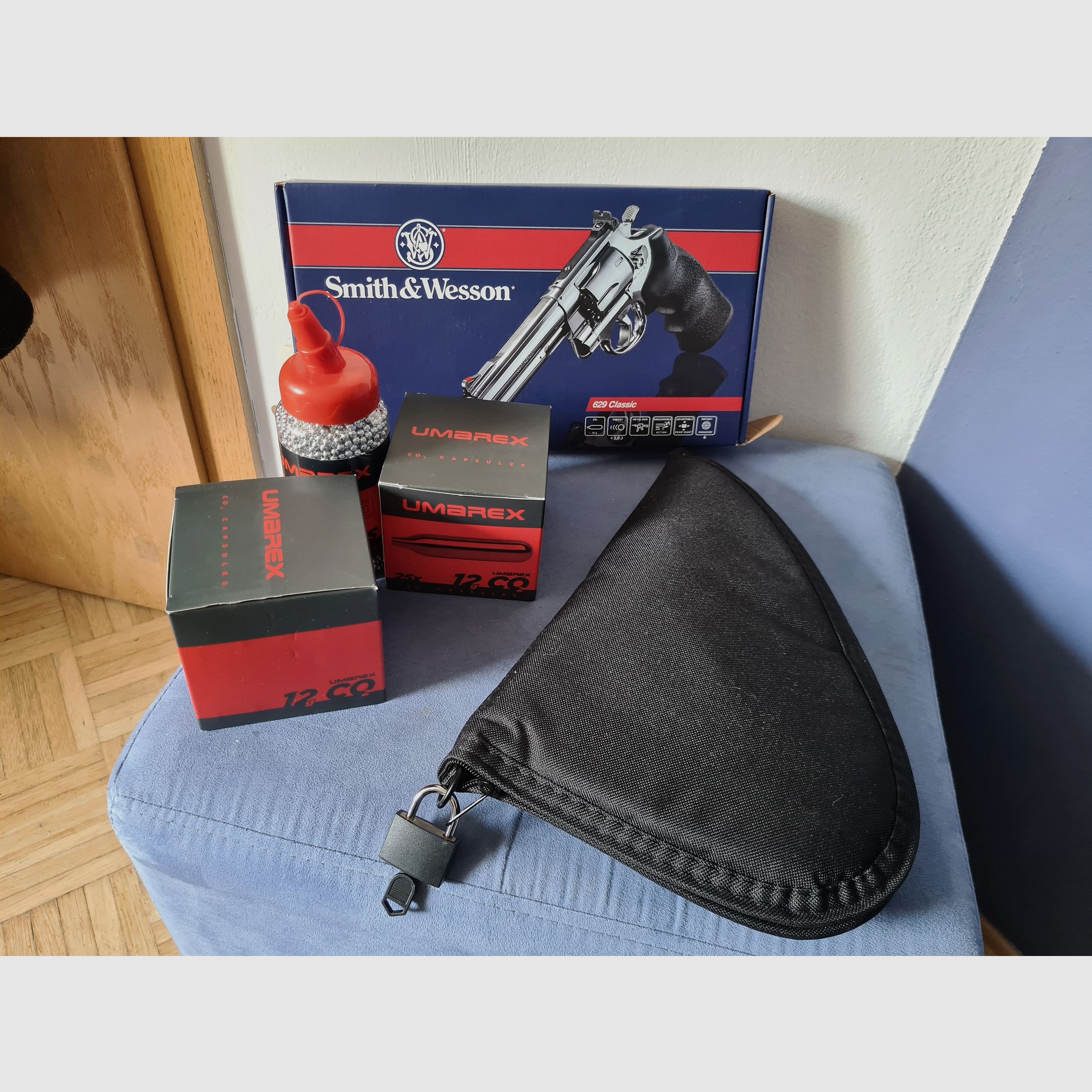 CO2 pistol Smith & Wesson 629 Classic