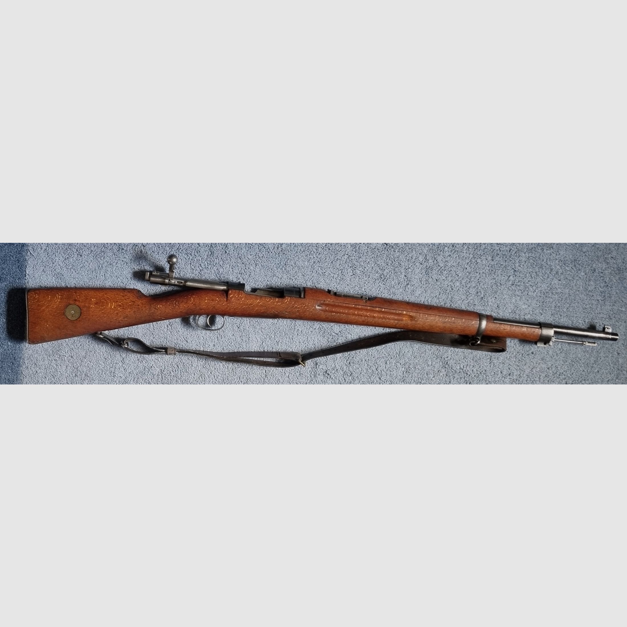 Schwedenmauser M96/38 Husqvarna Aktiebolag 1942 Einzellader 6,5x55, Selten !