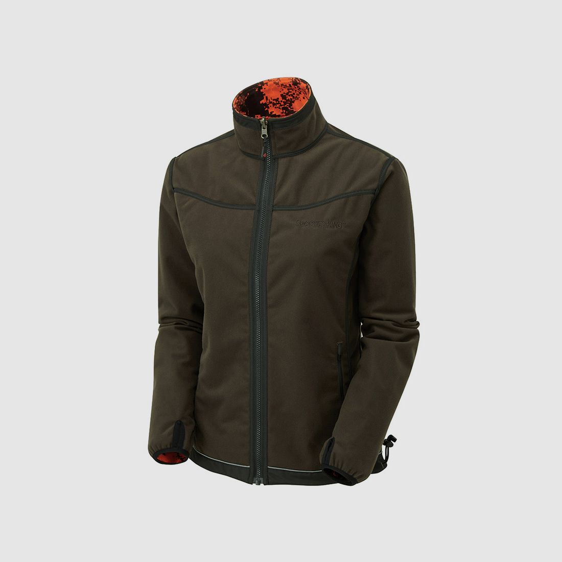 ShooterKing Digitex Softshelljacke Blaze/Braun (Damen), Bild 3 von 5