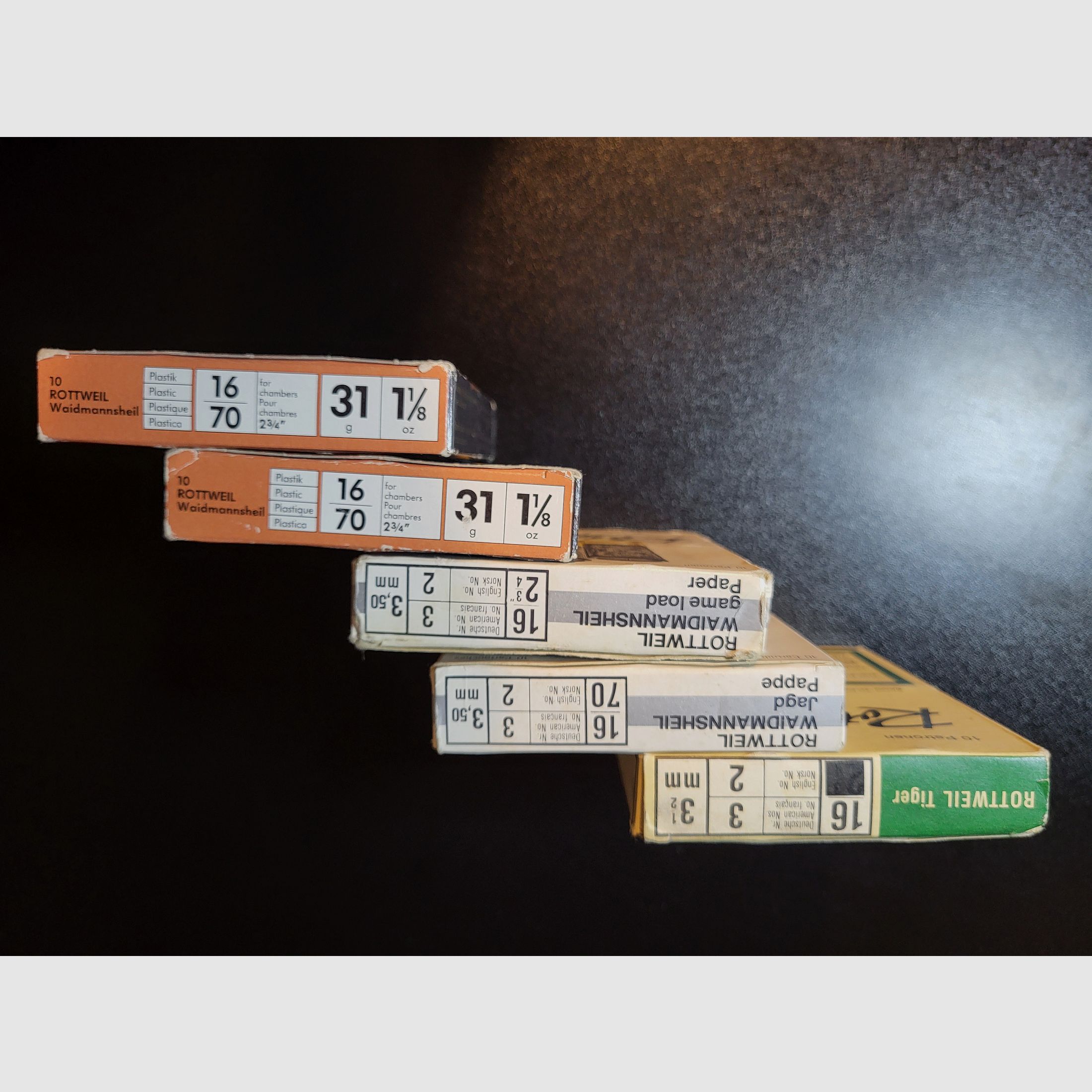 Rottweil Waidmannsheil & Tiger 16/70