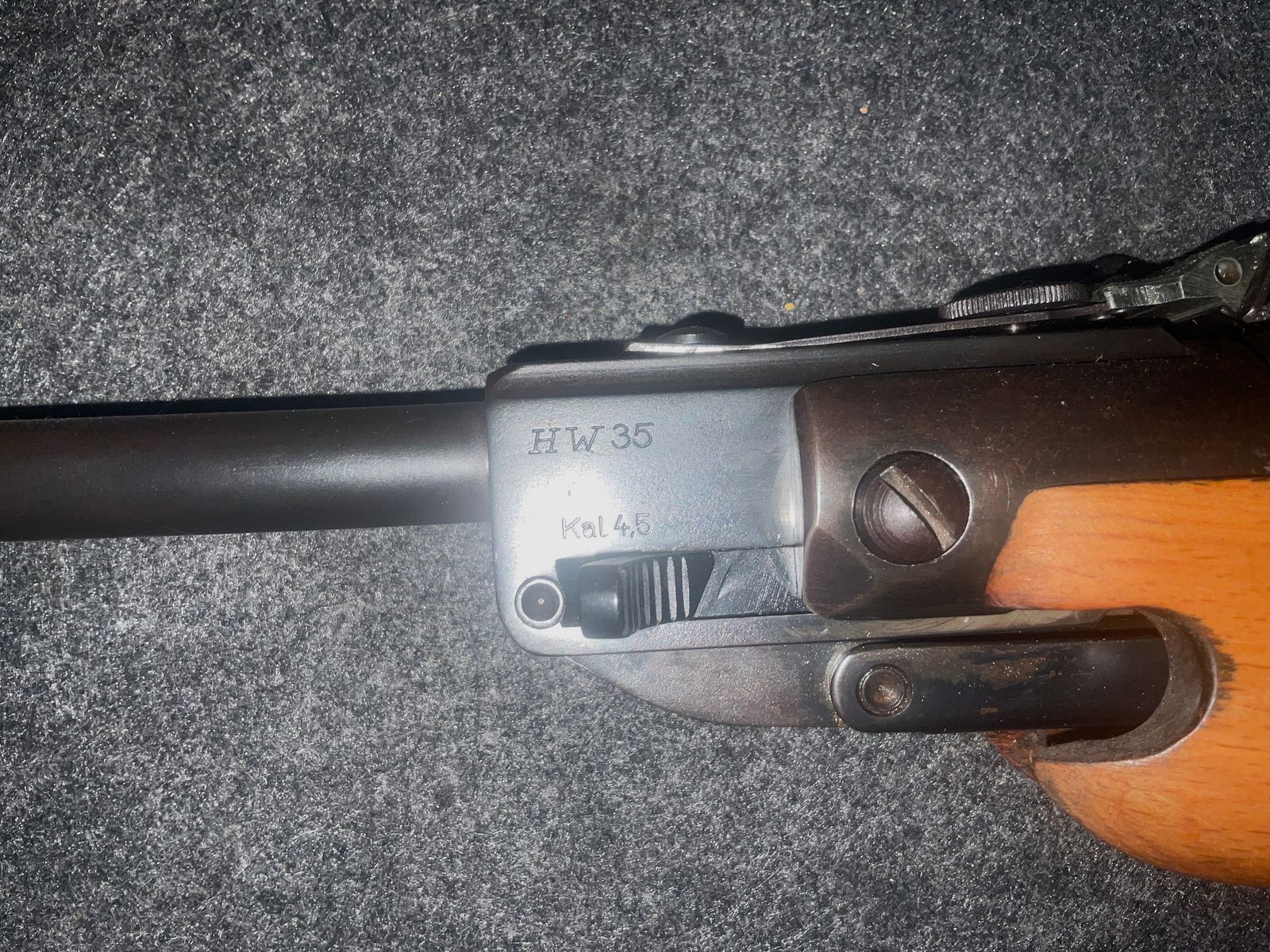 HW 35 ohne F Bj. 1963 mit Bestätigung von Weihrauch