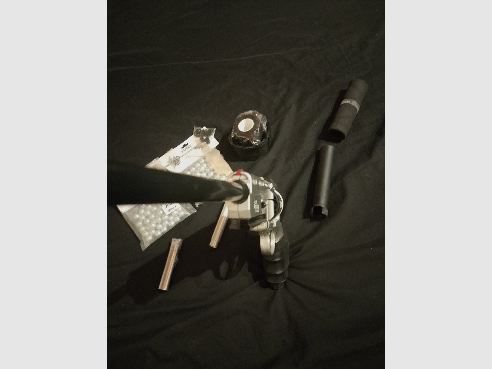 Sonderanfertigung T4e HDR50 RAM Paintball Markierer Cal .50 Long Run Rifle langer Lauf Big Power kit full Open Bastler defekt Projekt Steel Balls stahl Kugeln 