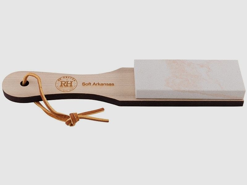 RH PREYDA Soft Arkansas Paddle, Körnung 400-600, Stein 100x40x12 mm