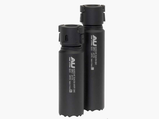 Ase Utra DUAL762-S-QM2 suppressor without flash hider, Short, Black Cerakote